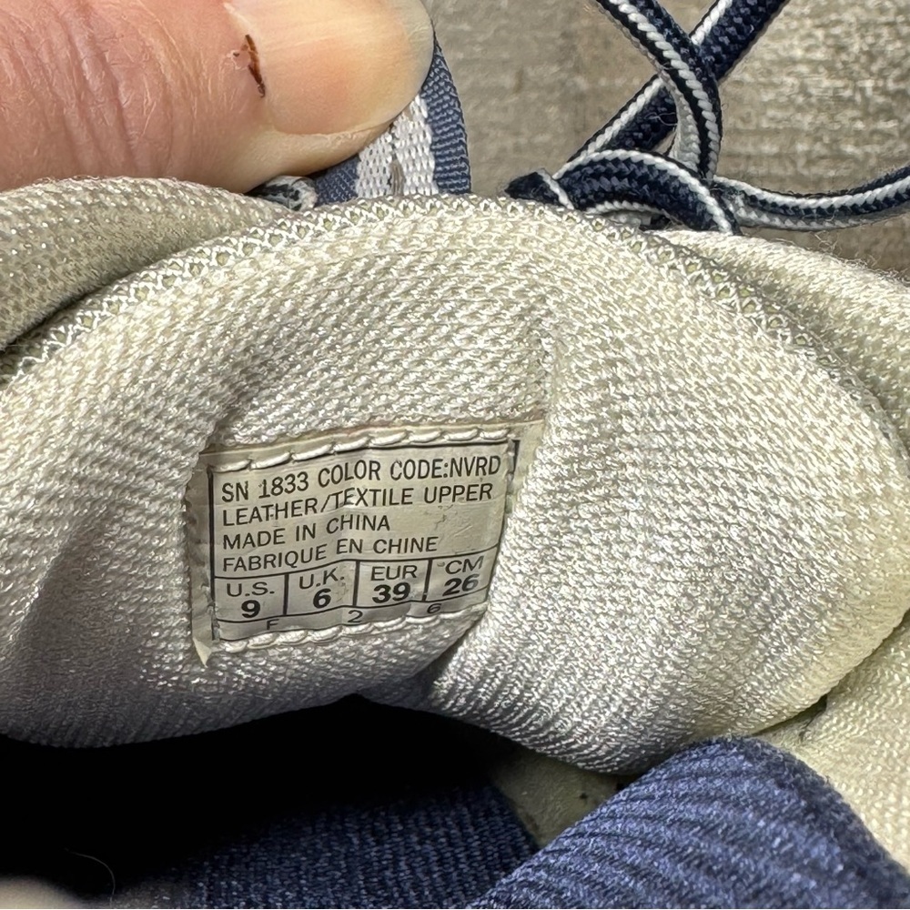 Skechers Blue and Gray Sneakers with Mesh Upper and Rugged Outsole - Picture 9 of 9